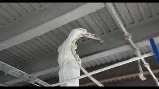 Incredible In Your Face HD Video of Fire Proofing with Grace Monokote Fireproofing [upl. by Krystyna135]