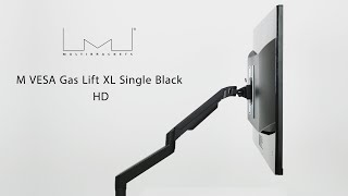 M VESA Gas Lift XL Single Black HD [upl. by Yak241]