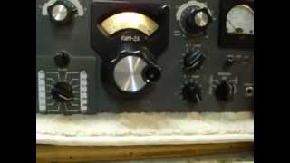 KWM2 on a Heathkit PS23A Power supply restoring and fixing old amateur radios [upl. by Blakely]