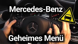 Mercedes Benz  Verstecktes Menü viele Modelle [upl. by Lativa]