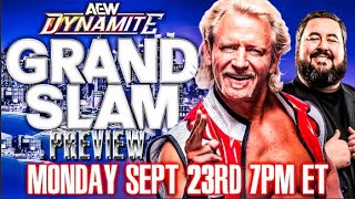 JEFF JARRETT LIVE AEW GRAND SLAM PREVIEW  Fan Q amp A [upl. by Kendra]