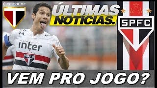 GIRO ATUALIZADO TRICOLOR HERNANES LIZIERO JUNIOR TAVARES ADIDAS NENÊ [upl. by Ahsocin]