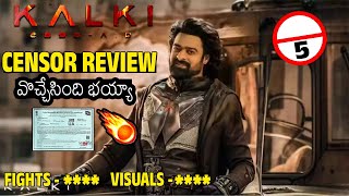 Kalki 2898 AD 1st REVIEW From Censor Office  Prabhas  Deepika Padukone  Amitabh Bachchan [upl. by Marcoux]