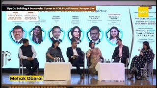 Tips On Building A Successful Career In ADR  Panel  BW Future of Legal Education Summit 2024 [upl. by Llennahs938]