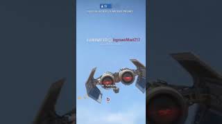 SICK bombing run starwarsbattlefront2 starwars bomb fps shorts gaming twitch shoter space [upl. by Anidualc]