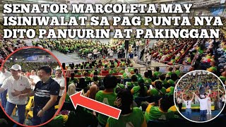 ISKO MORENO AT SENATOR MARCOLETA MULING NAGKITA PARA MAG BIGAY NG SUPPORTA [upl. by Suryt549]