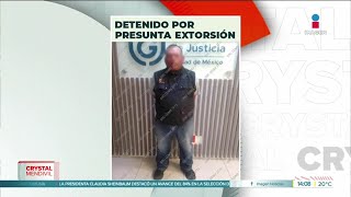 Funcionario de GAM detenido por presunta extorsión a peregrinos  Noticias con Crystal Mendivil [upl. by Nylirahs]