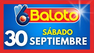 Resultados del BALOTO REVANCHA del sabado 30 de SEPTIEMBRE de 2023 💫✅💰 [upl. by Calypso]