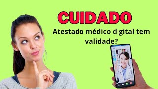 Atestado médico digital é aceito na empresaEasylife Med [upl. by Gredel856]