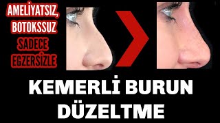 Kemerli Burun Düzeltme Egzersizleri  Nose Exercise [upl. by Doty]