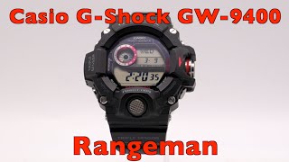 Casio GW9400 Rangeman review and walkthrough [upl. by Oirromed489]