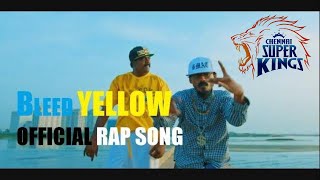 2019 VIVO IPL Official Music Video Csk Rap  Bleed Yellow  Bmac  Hyde Karty  Starsports [upl. by Grissom]