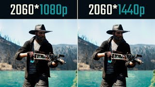 RTX 2060 1080p vs 1440p RTX 9 Games [upl. by Yanarp798]