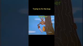 🚀 Developer fix bug 😄 anhdangcode coding programming code javascript programming memes [upl. by Ahseiyk248]