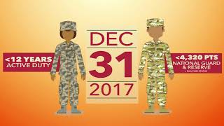 Blended Military Retirement System Begins Jan 1 [upl. by Tonry164]