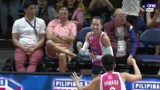 Creamline takes extended set 3  2023 PVL AllFilipino Conference [upl. by Aicertal174]