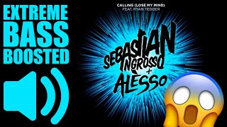 Sebastian Ingrosso amp Alesso ft Ryan Tedder  Calling Lose My Mind BASS BOOSTED EXTREME🔥🔊🔥 [upl. by Eelyram]