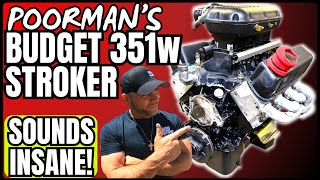 Junkyard 351w Stroker Build SOUNDS INSANE quotTHE FORD 387quot Budget Horsepower [upl. by Georgiana]