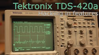 Tektronix TDS 420a adding extended options [upl. by Acinaj]