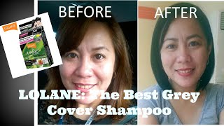 LOLANE Color Shampoo to color grey or white hair [upl. by Asli616]