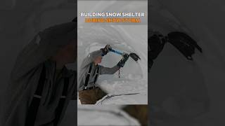 Surviving a Snowstorm 🥶 outdoors winter survival camping [upl. by Freda690]