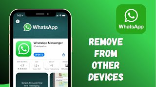 How to Remove my WhatsApp from Other Devices  Log Out from Other Devices [upl. by Raviv]