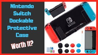 Nintendo Switch Dockable Protective Case  Unboxing  Worth It [upl. by Kawasaki446]