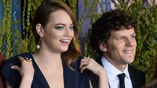 Jesse Eisenberg Says Friend Emma Stone Is His Fairy Godmother Smartest Person Ive Ever Met [upl. by Ahsiela]