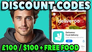 How to get £100100 Deliveroo Discount Code  NEW WORKING Deliveroo Promo Codes 2024 Free Food [upl. by Llerol597]