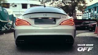 MercedesBenz CLA45 AMG with Armytrix Performance Exhaust by Overdrive Malaysia [upl. by Janet]