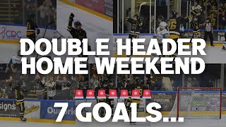 Home Double Header Weekend  All 7 goals [upl. by Armond31]