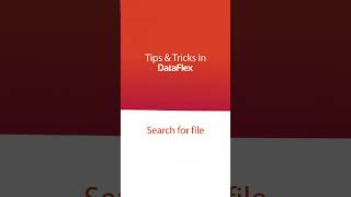 Easily find and open a dataflex source file belonging to the current workspace 🔥 shorts [upl. by Yenitsed49]