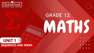 Grade 12 Maths Unit 1 13 The Sigma Notation and Partial Sums [upl. by Lenoil721]