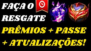 FAÇA O RESGATE Orbe e Prêmios Grátis para Todos no Passe Hall of Legends 2024 [upl. by Airetas]