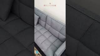 Royaloak  Tivoli Italian Fabric Sofa Bed [upl. by Jillana]