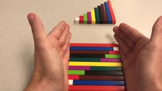 Addition amp subtraction using cuisenaire rods [upl. by Aigil]