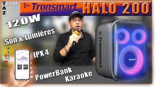 Tronsmart HALO 200  120W Karaoké 3 Way Sound System  Résultat du Concours [upl. by Nelleeus]