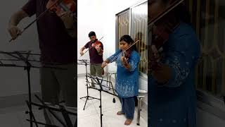 Violin Class at Harmony Music School Barrackpore  Contact 9007604821 for offline classes [upl. by Eynttirb]