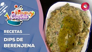 RECETA de DIPS de BERENJENA y YOGURT  EscuelaDeCocina [upl. by Aticnemrac]