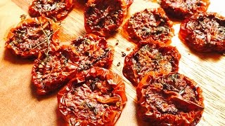 Simple way to make dried tomatoes by Rommys Recipes [upl. by Erdnoed578]