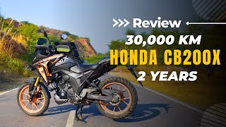 My 2 Years  30000 KM  Long Term Owner Review of Honda CB200X  Problems faced in CB200X [upl. by Nylcoj]