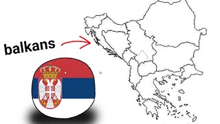 the balkans in 2 minutes [upl. by Enamrej]