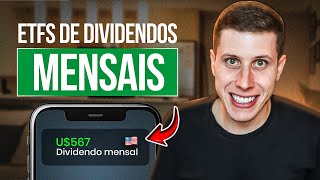 TOP ETFs de Dividendos Mensais atualizado [upl. by Sharyl591]