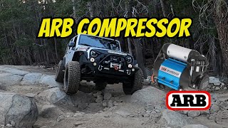 ARB Compressor Install  JK Jeep [upl. by Elinnet]