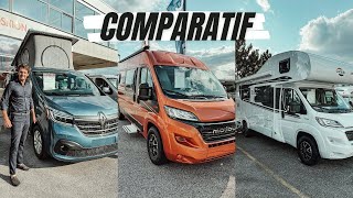 VAN  FOURGON  CAMPING CAR  quel véhicule choisir en fonction de vos besoins [upl. by Bar610]