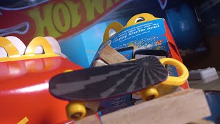 Unboxing Skateboard B Hot Wheels Nitro Junior Games from McDonalds Happy Meal Unboxing [upl. by Madelin]