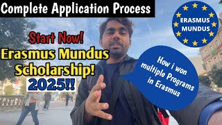 Erasmus Mundus Scholarship  Everything You need to Know in Just 14 minutes [upl. by Yael]