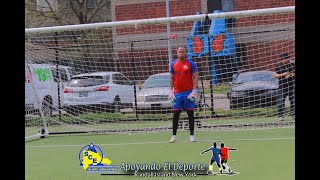 Salcedo United Vs DepBrasilJuego Campeon de Campeones de la Liga Chilena de Randall Island [upl. by Quillan]