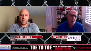 Kevin Iole talks Mayweather vs McGregor GSP vs Bisping with Frank Trigg [upl. by Necaj]