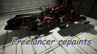 Star Citizen Freelancer mis repaints [upl. by Aicilak841]